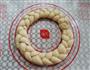 圣诞花环面包的做法图解10