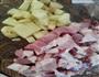 土豆干豆腐烧肉的做法图解2
