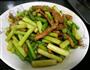 蒜苔肉丝的做法图解4