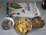 菠萝虾仁饭的做法图解1