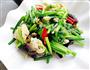 蟹肉鸡蛋炒韭菜苔的做法图解7