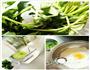 菠菜汁手擀面的做法图解1