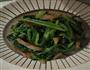 腊肉炒菠菜的做法图解5