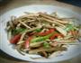 青椒茶树菇的做法图解4
