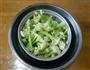 五花肉烧散花菜的做法图解2