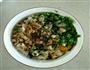 肉未橄榄菜米饭饼的做法图解2