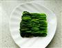 肉酱拌菠菜的做法图解2
