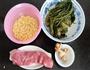雪菜黄豆炒肉丝的做法图解1