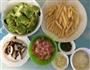 奶酪蘑菇鸡肉意大利面的做法图解1
