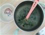 宝宝虾仁菠菜汤+小馒头的做法图解6