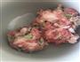 碎肉汤面条的做法图解1