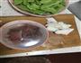 腊肉炒藊豆的做法图解2