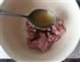 青团花式撩法-香菇笋丁豆角肉末青团的做法图解3