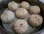 笋干花生米肉馅包子的做法步骤16