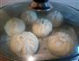 笋干花生米肉馅包子的做法步骤17