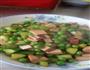 鸡蛋干黄瓜炒豌豆的做法图解9