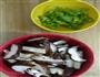 青椒炒香菇的做法图解2