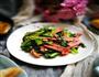 蒜香火腿炒青菜的做法图解5