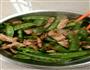瘦肉炒荷兰豆的做法图解5