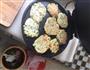 豆腐鸡蛋韭菜饼的做法图解2
