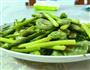 蚕豆炒蒜苗的做法图解3