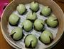 咸蛋黄牛肉松青团的做法图解5